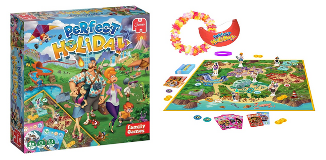 Dit is een foto van het spel perfect holiday te koop bij Speldorado Spellenwinkel Delft