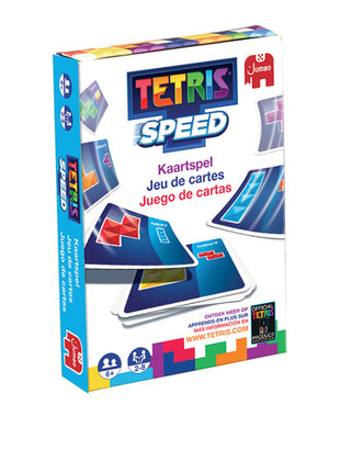 Jumbo Tetris Speed - Kaartspel – strategisch bordspel – 2 tot 4 spelers