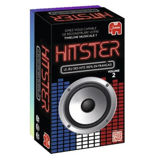Hitster 100% Chansons Françaises – party kaartspel – 2 tot 10 spelers
