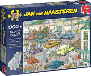 Jan van Haasteren Jumbo gaat winkelen , 1000 stukjes, 20028 van Jumbo te koop bij Speldorado !