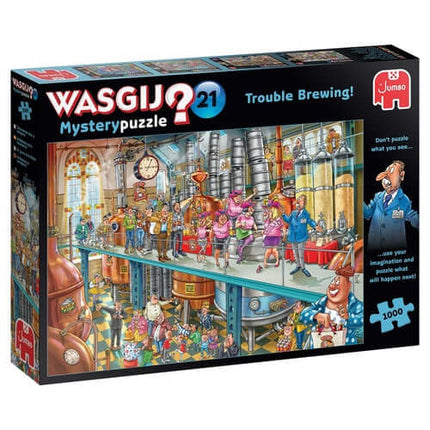 Wasgij Mystery 21 - Leven In De Brouwerij! , 1000 stukjes, 25006 van Jumbo te koop bij Speldorado !