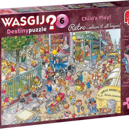 Wasgij Retro Destiny 6 - Kinderspel! (1000)