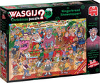 Dit is een foto van het spel Speculaas Bakwedstrijd 2x 1000 stukjes - Wasgij Christmas te koop bij Speldorado Spellenwinkel Delft