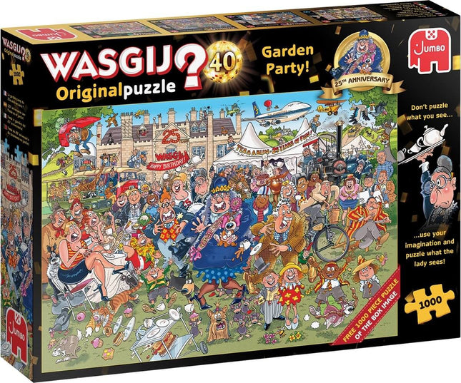 Wasgij 25 jaar Jubileum editie -Wasgij Original 40 Tuinfeest! - 2x -