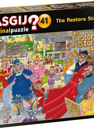 Dit is een foto van het spel Motormake-Over! - Wasgij Original 41 te koop bij Speldorado Spellenwinkel Delft