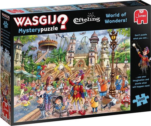 Dit is een foto van het spel Efteling - Wasgij Mystery te koop bij Speldorado Spellenwinkel Delft