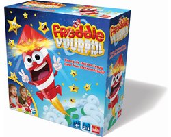 Dit is een foto van het spel Freddie Vuurpiijl te koop bij Speldorado Spellenwinkel Delft