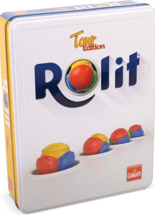 Rolit Tour Edition (Tin) – gezellig bordspel – 2 tot 4 spelers