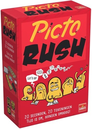Dit is een foto van het spel Picto Rush te koop bij Speldorado Spellenwinkel Delft