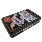 Dit is een foto van het spel Double 6 Domino In Blik te koop bij Speldorado Spellenwinkel Delft