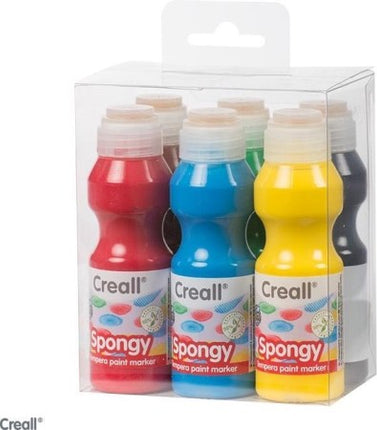 Spongy Plakkaatverf Stift Primary set 6x70ml, CRE-35026 van Boosterbox te koop bij Speldorado !