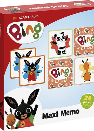 Bing maxi memo – bordspel voor kinderen Vanaf 4 jaar