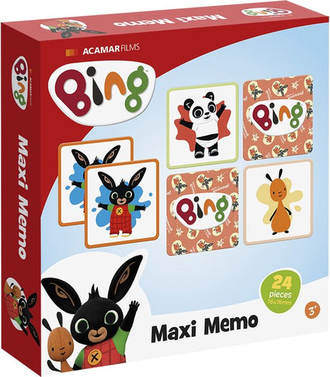 Bing maxi memo – bordspel voor kinderen Vanaf 4 jaar