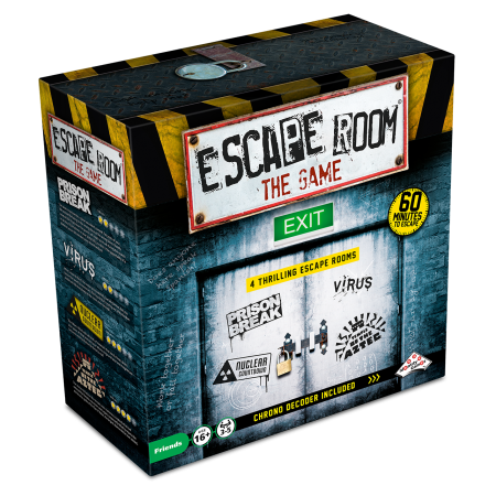 Dit is een foto van het spel Escape Room The Game te koop bij Speldorado Spellenwinkel Delft