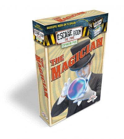 Dit is een foto van het spel Escape Room The Game Uitbreidingsset - Magician te koop bij Speldorado Spellenwinkel Delft