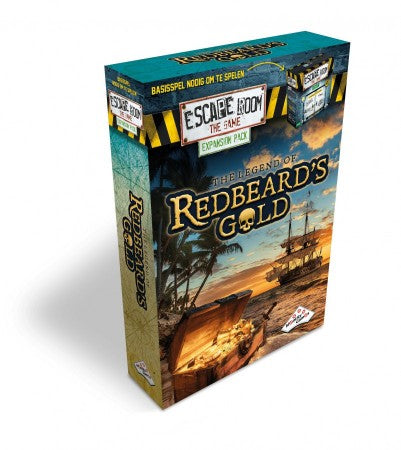 Dit is een foto van het spel Escape Room The Game Uitbreidingsset - Redbeard te koop bij Speldorado Spellenwinkel Delft
