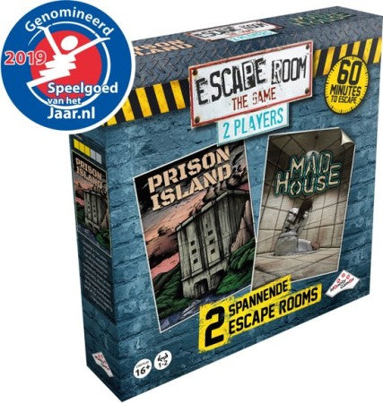 Dit is een foto van het spel Escape Room The Game - 2 Spelers Editie te koop bij Speldorado Spellenwinkel Delft