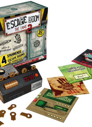 Dit is een foto van het spel Escape Room - The Game 2 te koop bij Speldorado Spellenwinkel Delft