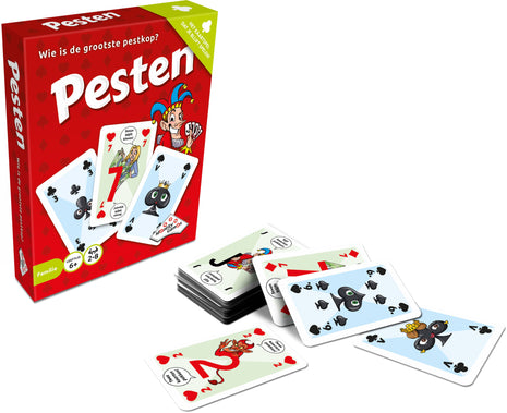 Dit is een foto van het spel Pesten te koop bij Speldorado Spellenwinkel Delft