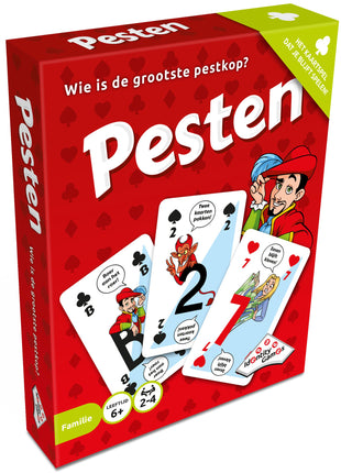 Pesten – gezellig kaartspel – 2 tot 4 spelers