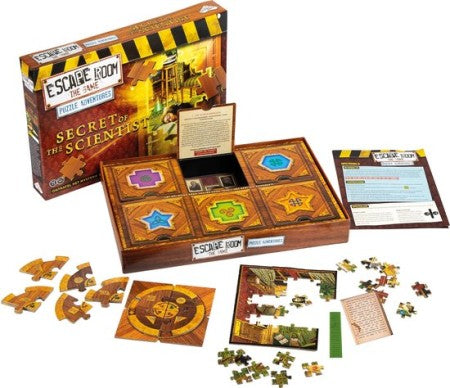Dit is een foto van het spel Escape Room The Game Puzzle Adventures Secret Of The Scientist te koop bij Speldorado Spellenwinkel Delft
