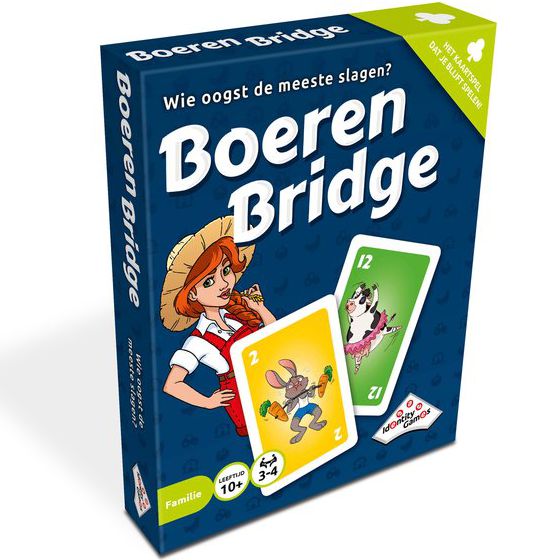 Dit is een foto van het spel BoerenBridge te koop bij Speldorado Spellenwinkel Delft