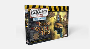 Dit is een foto van het spel Escape Room The Game Puzzle Adventures The Baron, the Witch & the Thief te koop bij Speldorado Spellenwinkel Delft
