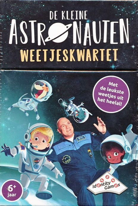 weetjes kwartet astronauten – kaartspel voor kinderen Vanaf 5 jaar