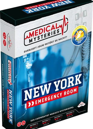 Medical Mysteries New York – Emergency Room – strategisch bordspel – 2 tot 4 spelers
