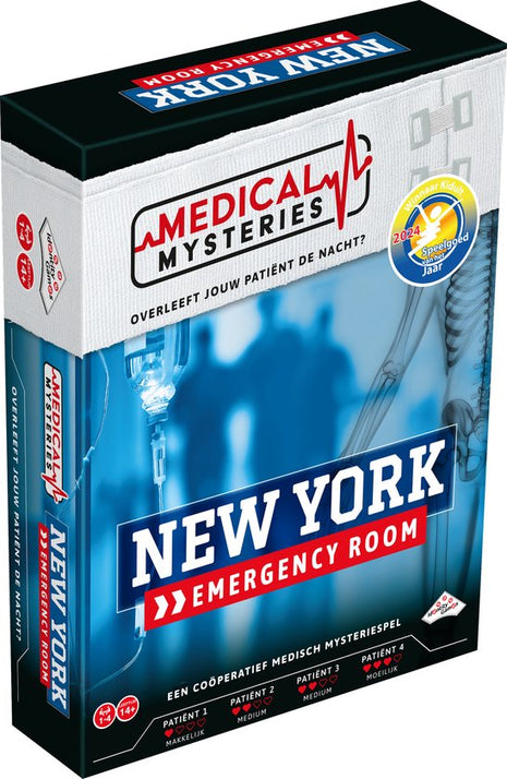 Medical Mysteries New York – Emergency Room – strategisch bordspel – 2 tot 4 spelers