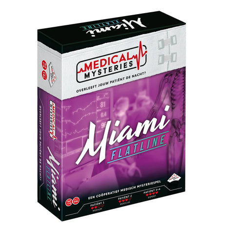 Medical Mysteries - Miami Flatline – strategisch bordspel – 2 tot 4 spelers