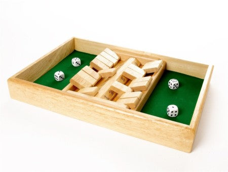 Shut the Box Dubbel 34 x 24 x 4 cm, ENG-300410 van Boosterbox te koop bij Speldorado !