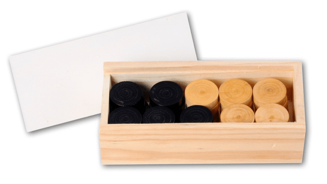 Damstenen in kistje 30mm