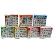 Bingo  Bingokaarten 500 vel - Metaal - uitvoering