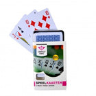 Dit is een foto van het spel Speelkaarten Longfield 100% plastic te koop bij Speldorado Spellenwinkel Delft