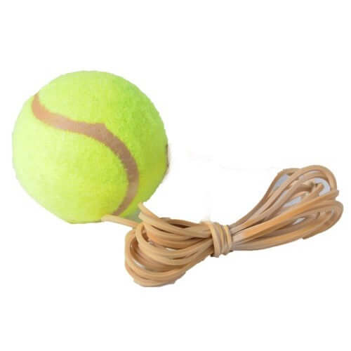 1 Tennisbal met elastiek voor tennistrainer, 225005 van Vedes te koop bij Speldorado !