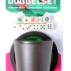 Pokerbeker met Deksel, 5 Pokerdobbelstenen en D6 Dobbelsteen Set (6 stuks)