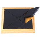 Tangram solidwood zwart hersenbreker  - Handelsonderneming Telgenkamp