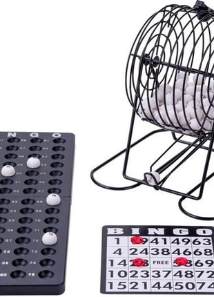 Bingo  Bingo molen zwart metaal 13.5 cm set compleet - Metaal - uitvoering