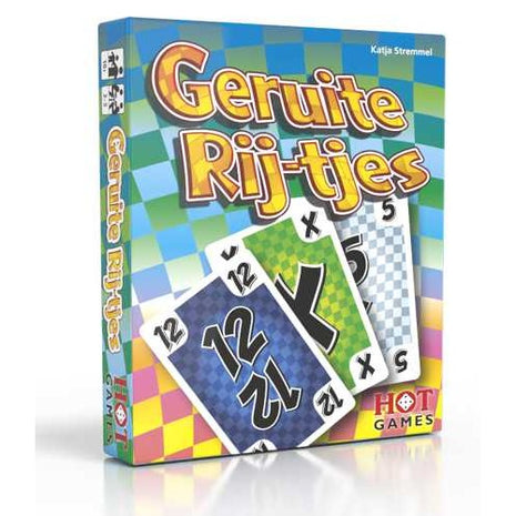 Geruite Rij-tjes – gezellig kaartspel – 3 tot 5 spelers