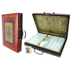 Dit is een foto van het spel Mah-Jong Reis Rood Chi Koffer te koop bij Speldorado Spellenwinkel Delft