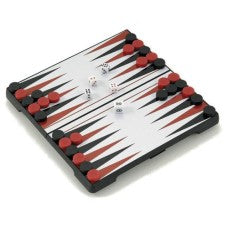 Backgammon  Backgammon.cassette magnetisch 20 cm - Kunststof - uitvoering