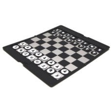 Schaak  Reisschaak Etui magnetisch 20x17cm. - Hout - uitvoering