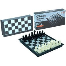 Dit is een foto van het spel Schaakcas. Zwkunstst.Magnetisch te koop bij Speldorado Spellenwinkel Delft