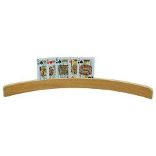 Speelkaarten  Kaartlat 50 cm.gebogen blank - Kunststof - uitvoering