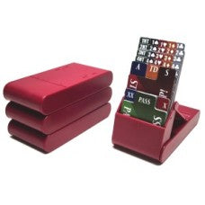 Bridge Bieding Box Set 4 stuks