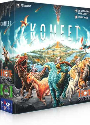 Komeet – gezellig bordspel – 2 tot 4 spelers