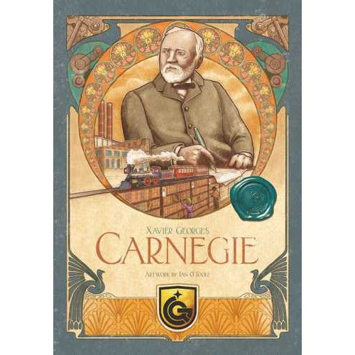 Dit is een foto van het spel Carnegie NL te koop bij Speldorado Spellenwinkel Delft