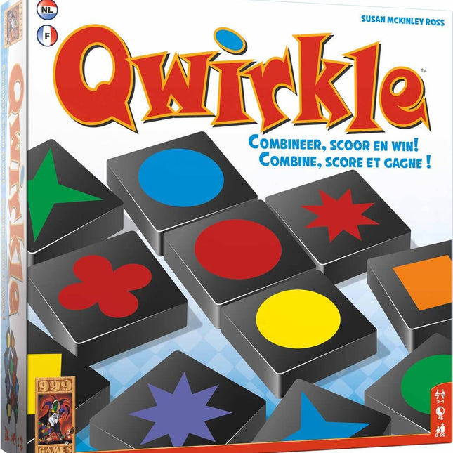 Dit is een foto van het spel Qwirkle Bordspel te koop bij Speldorado Spellenwinkel Delft