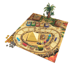 Dit is een foto van het spel Camel Up NL te koop bij Speldorado Spellenwinkel Delft